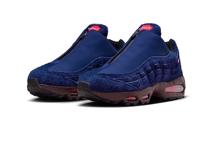Der neue Nike Air Max 95 Zip in Königsblau.