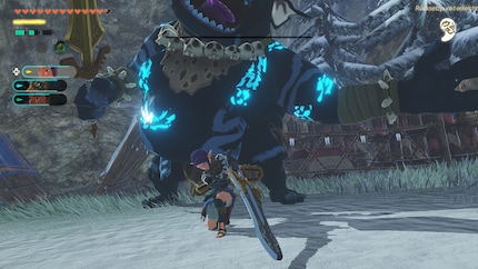 Cool: Wenn das Game Spielstände von «Tears of the Kingdom» und «Zeit der Verheerung» auf deiner Switch erkennt, bekommst du mächtige Waffen als Geschenk.