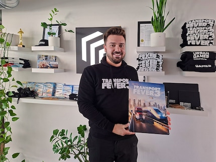 Nico von Urban Games freut sich auf den «Transport Fever 3»-Release.