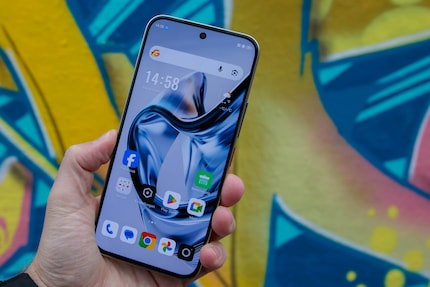 Großes Display und dünnes Smartphone.