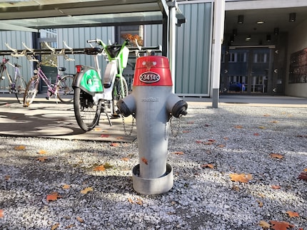 Blick ohne Digitalzoom vom selben Standort.