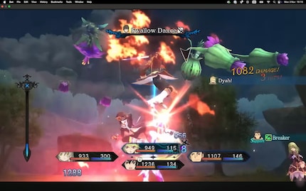 Im Kampf geht es mit den Linked Artes ordentilich ab.