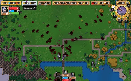 Wenn die Nacht hereinbricht, werden aus friedlichen Feldern tödliche Schlachtfelder.