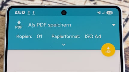 Dialoog afdrukken onder Android.