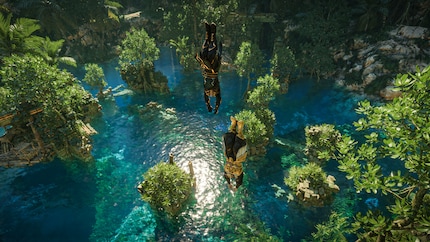 Die neue Region lädt zum Planschen ein.