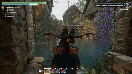 Das Wasser eröffnet viele neue, kreative Baumöglichkeiten in der Basis.