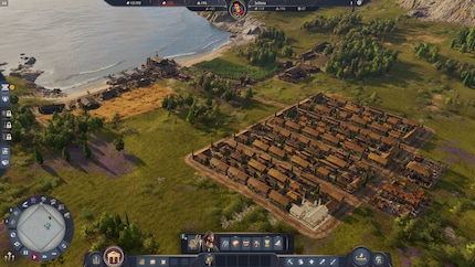 Obwohl ich auch diagonal bauen könnte, bleibe ich beim bewährten Reissbrett-Raster. Das sieht zwar langweilig aus, nutzt den Platz aber effizienter aus.