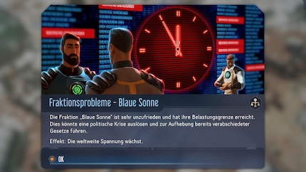 Jetzt muss ich mich auch noch mit politischen Krisen herumschlagen.