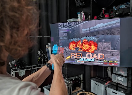 Das simple Spielprinzip von «Time Crisis» ist zeitlos.