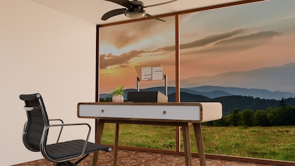 Bildinhalte sollen in der Luft schweben. Offen bleibt, wie das auf Softwareebene gelöst wird: Welche Bereiche werden transparent, welche werden dargestellt?