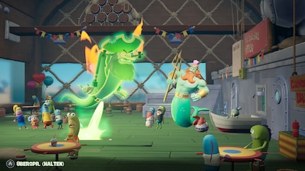 Prekäre Ausgangslage: zwei Giganten, die sich streiten.