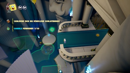 Endlich oben angekommen! Die Geistertreppen haben meine Geduld nahe an den Abgrund getrieben.