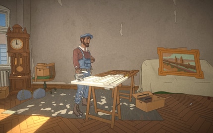 Es ist Lockdown und Dilara hilft ihrem Vater bei der Renovation.