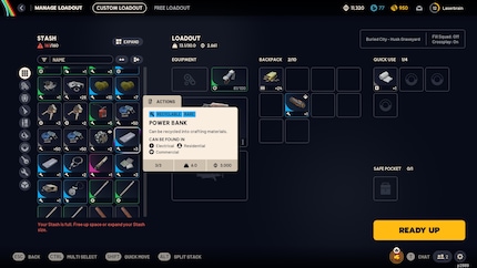 Das Lager ist im Nu voll und besonders anfangs ist mir vollkommen schleierhaft, was ich behalten soll und was nicht.