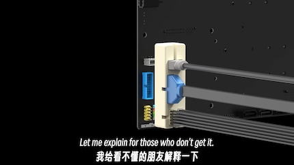 USB and co. should also only require one connection.