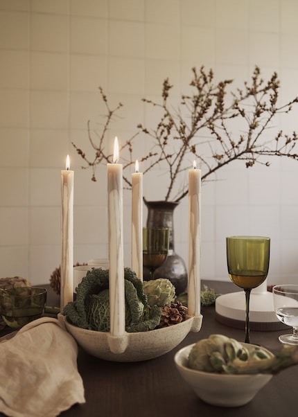 Mit einem Augenzwinkern: Hier kommen Gemüse …