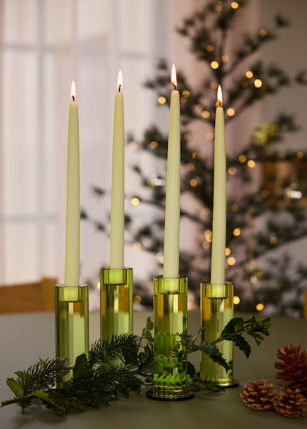 Grün und das ganz ohne Tannenzweige.