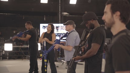 Michael Rooker bei Testaufnahmen zu «Black Ops 7».