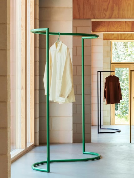 So schön können Kleiderstangen sein.