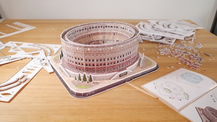 Ich bin zufrieden mit meinen Baukünsten.