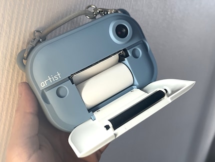 Der Filmwechsel ist unkompliziert und geht sekundenschnell.