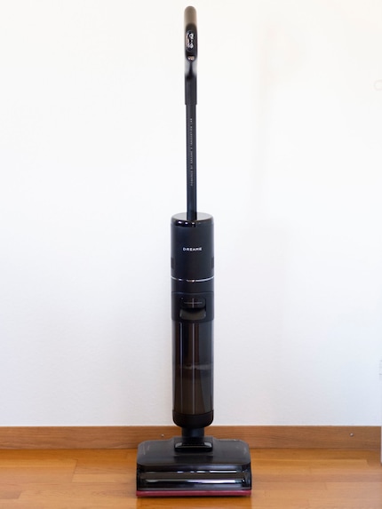 De harde vloerenreiniger maakt een solide eerste indruk. 