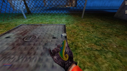 Eine Haarklammer, die als Dietrich dient, darf natürlich nicht fehlen.