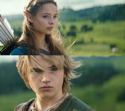 Bo Bragason plays Zelda, Benjamin Evan Ainsworth is Link.