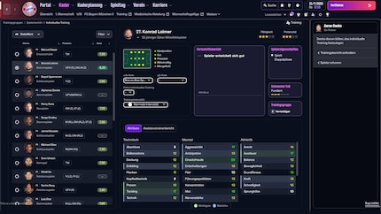 Bis ich die individuelle Trainingsübersicht überhaupt gefunden hatte, verging erstaunlich viel Zeit. Und selbst dort fehlen grundlegende Informationen.