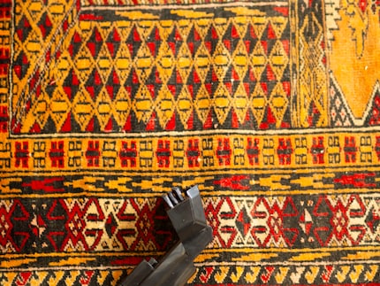 De opfrisbeurt heeft het tapijt goed gedaan.