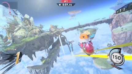 Die Strecken ballern mich ununterbrochen mit verrückten Ereignissen zu.