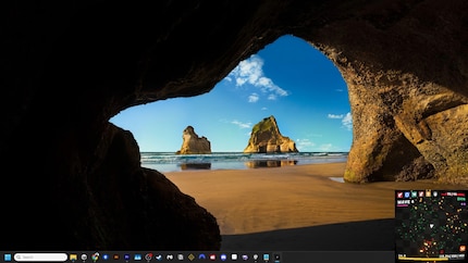 «Desktop Defender» kann in einem kleinen Fenster gespielt werden.