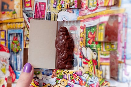 Urgh, lecker! So ähnlich habe ich Schoggi-Adventskalender in Erinnerung.