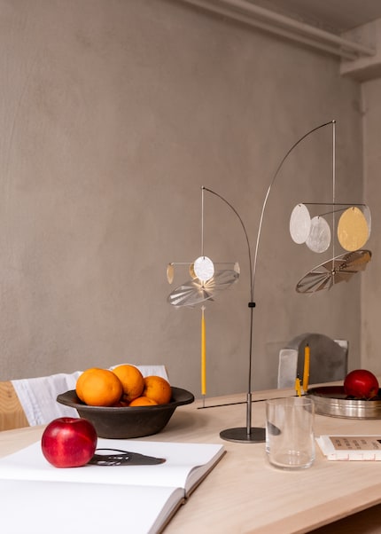 Die Designerin nahm sich eine traditionelle chinesische Laterne zum Vorbild.