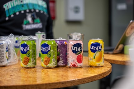 Die Säfte lassen sich auch mischen