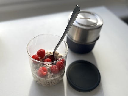 Aus dem Glas schmeckt es gleich noch besser.