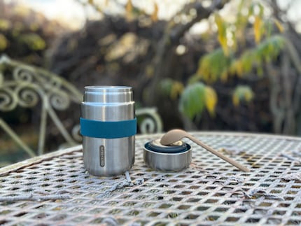 Hält dicht und warm, so kann ich meine Suppe auch bei Frost noch heiß löffeln.