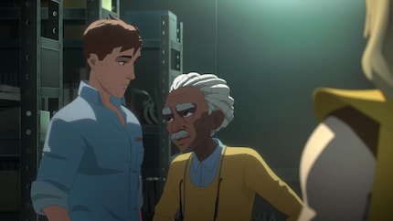 Chase nimmt Robert zur Seite und erklärt ihm die technischen Grundlagen des SDN-Alltags.