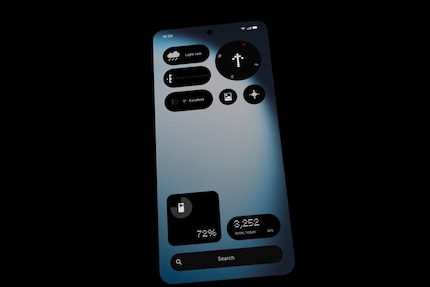 La modalità scura, ancora più scura, è progettata per risparmiare energia.