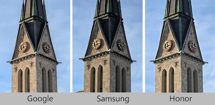 Honor liefert den besten dreifachen Zoom.