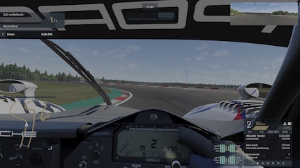 Onboard sieht das Game okay aus.