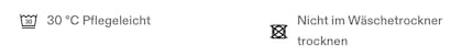 Auf der Hersteller-Webseite steht etwas anderes als auf dem Waschzettel am Handtuch.