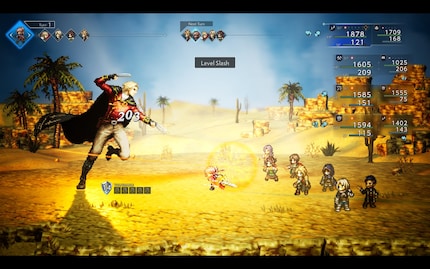 Die Bosse sind im Vergleich zu meinen Charakteren riesig.