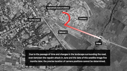 Gemäss Analyse der AP lässt sich die Position der Kamera nicht genau bestimmen.