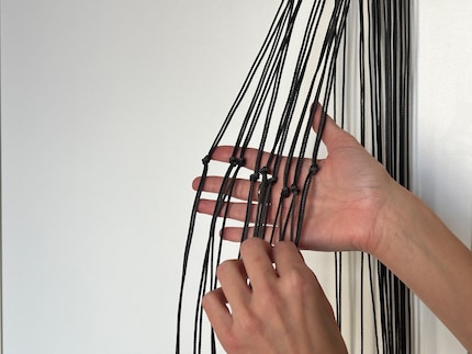 Aus den 18 Einzelabschnitten werden neun Stränge.