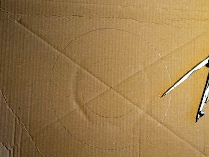 Für perfekte Kreise benutze ich den Zirkel.