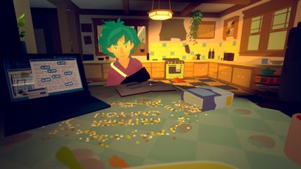 In kurzen Worten aus Cornflakes kommuniziere ich mit Schwester Cleo.