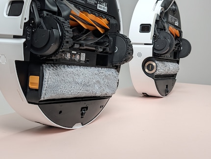 Moderne Saugroboter mit Walze oder Rolle fehlen im Test.