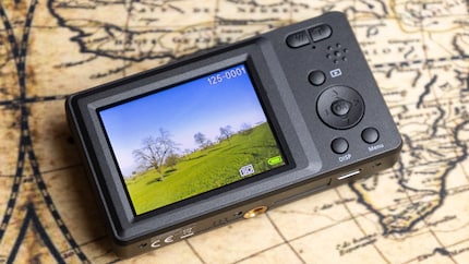 Der Bildschirm ist klein, aber spiegelt nicht.