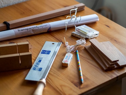 Dieses Projekt hält ohne Nägel oder Schrauben. 